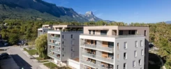 photo aérienne dans la ville de Meylan avec un drone photo professionnel